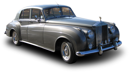 Wedding Car - Antique Car (640x325), Png Download