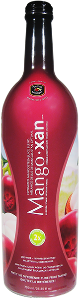 Pure Fruit Mango Xan Optimized Mangosteen Juice Blend - Mango Xan Hd Facebook Cover (650x650), Png Download