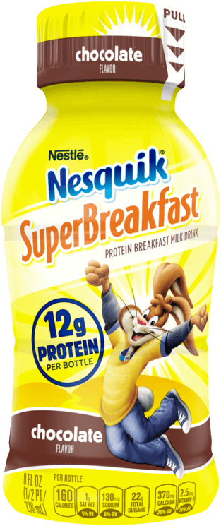 8fl Oz - Nesquik Super Breakfast (750x750), Png Download
