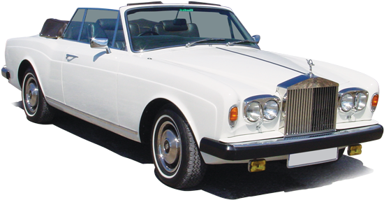 Wedding Car - Rolls-royce Corniche (640x377), Png Download
