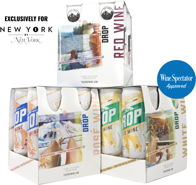 6-month Subscription - Drop Red Can 4 Pack (820x762), Png Download