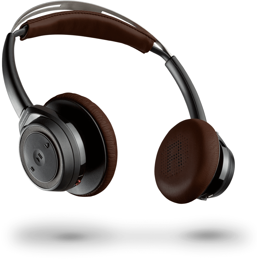 Mobile Bluetooth Headset - Plantronics Backbeat Sense Wireless Bluetooth Headphones (499x500), Png Download