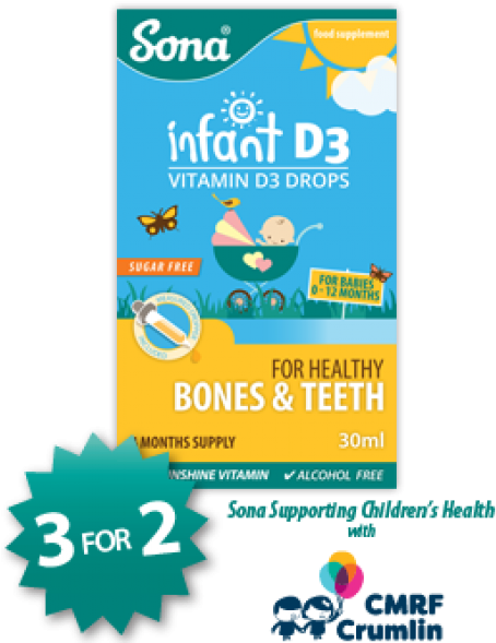 Infant D3 - Calcium Sona (500x600), Png Download