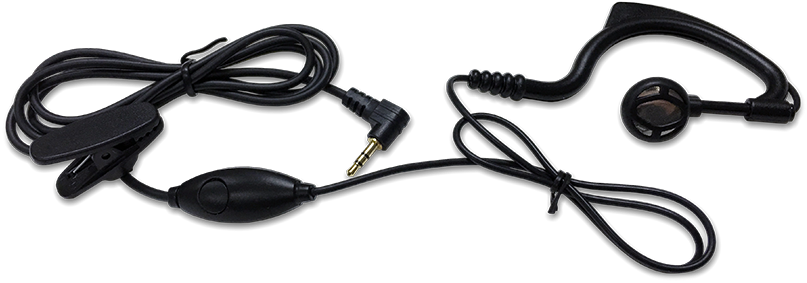 Headset Earpiece - Wire (949x867), Png Download