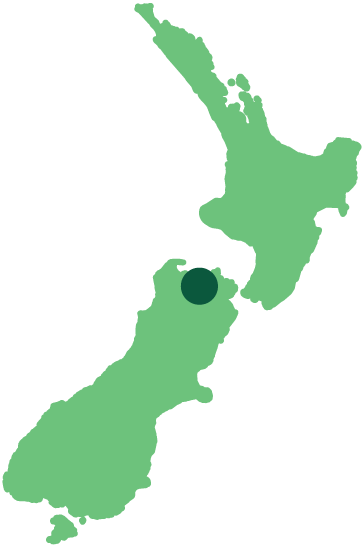 Also Deliciously Sweet These Were A Hit, Particularly - New Zealand Map (362x546), Png Download