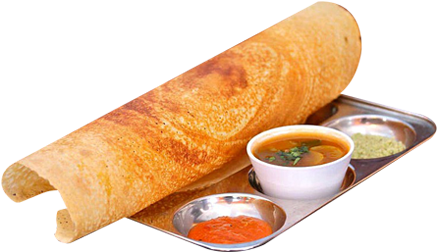 Dosa Mix - Dosa And Coconut Chutney (460x427), Png Download