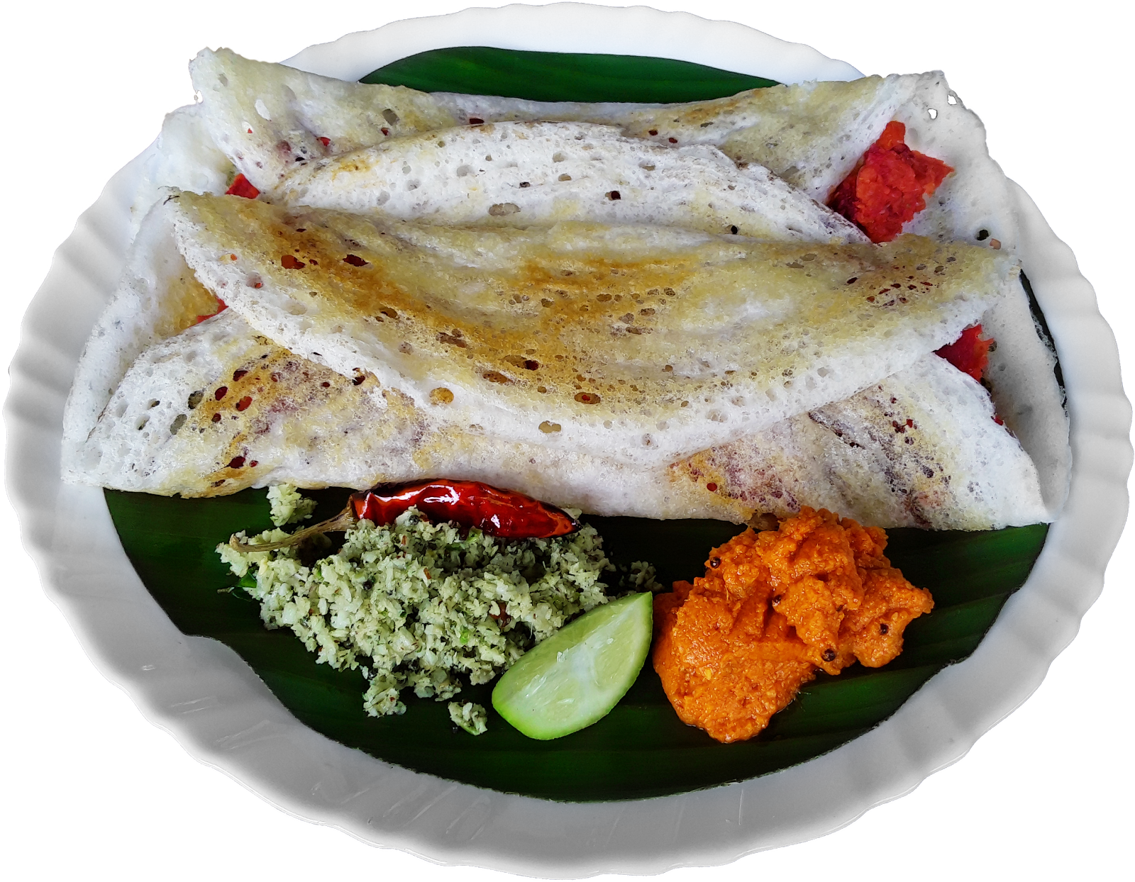 334) Masala Dosa - Recipe (1600x1244), Png Download