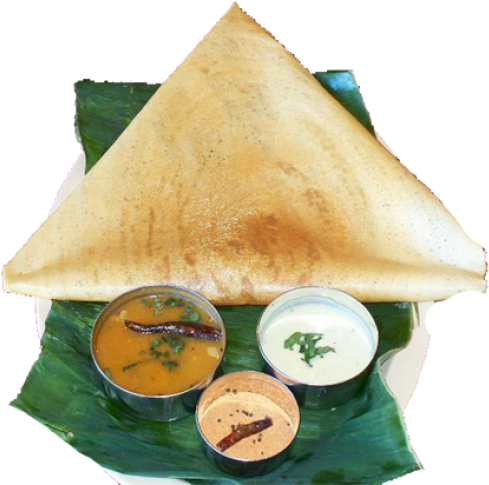 Masala Dosa (500x500), Png Download