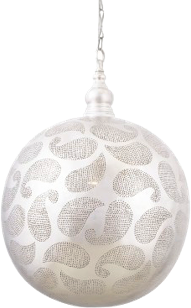 Hanging Lamp Paisley Xl - Lampshade (621x1000), Png Download