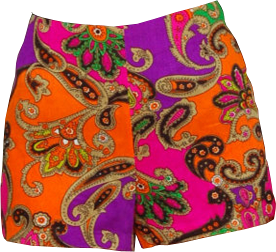 Seventies Fashion Shorts Transparent Background Clothing - Shorts Transparent Background (552x504), Png Download