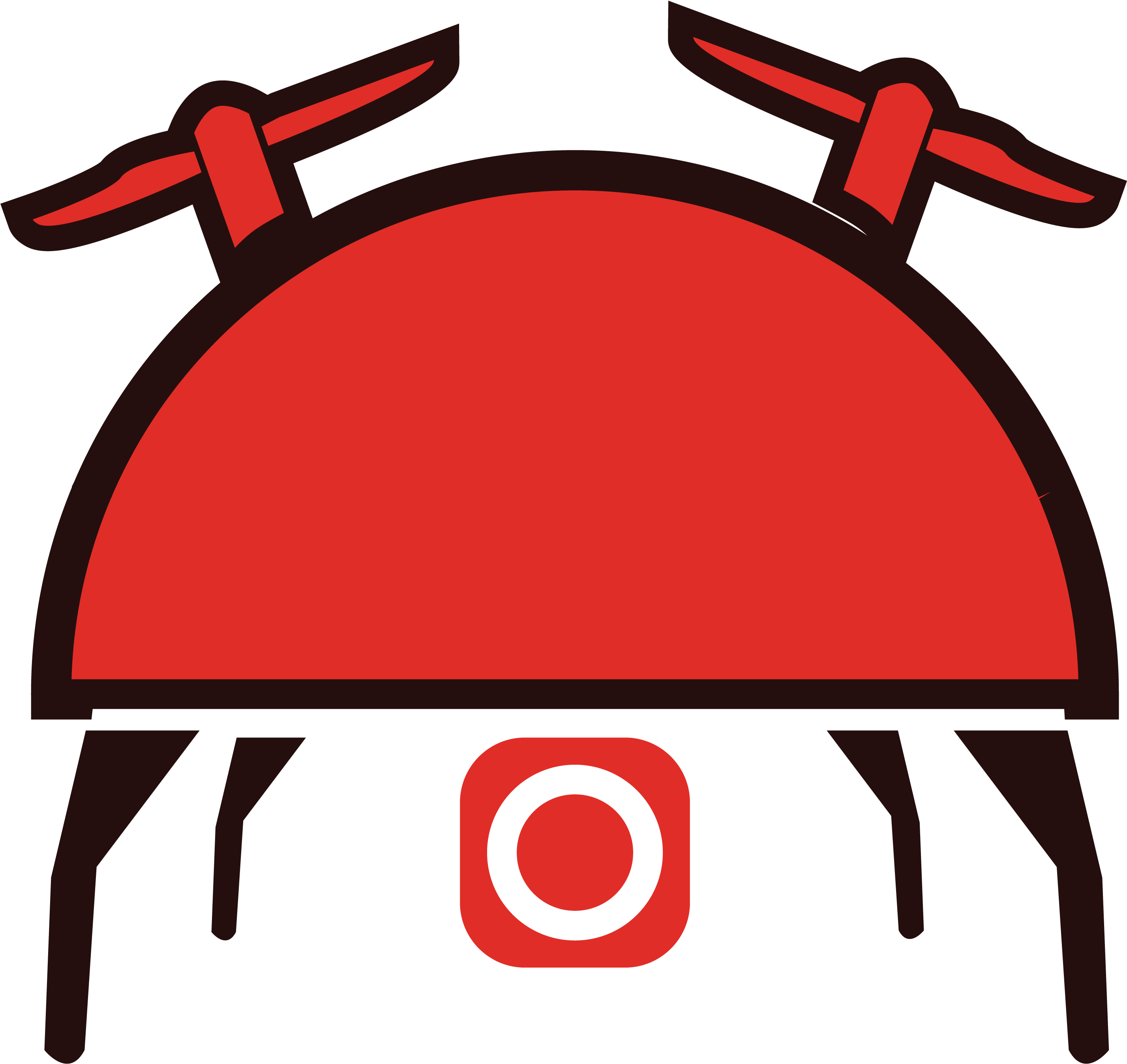 Drone Devil Logo Rgb-04 - Peace And Love (3000x3000), Png Download