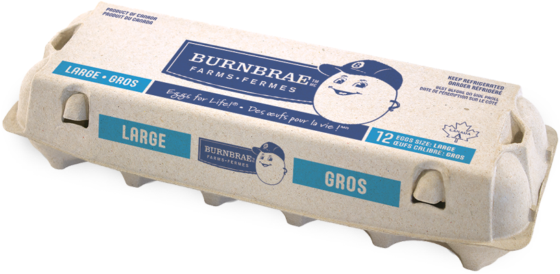 Burnbrae Eggs (882x430), Png Download