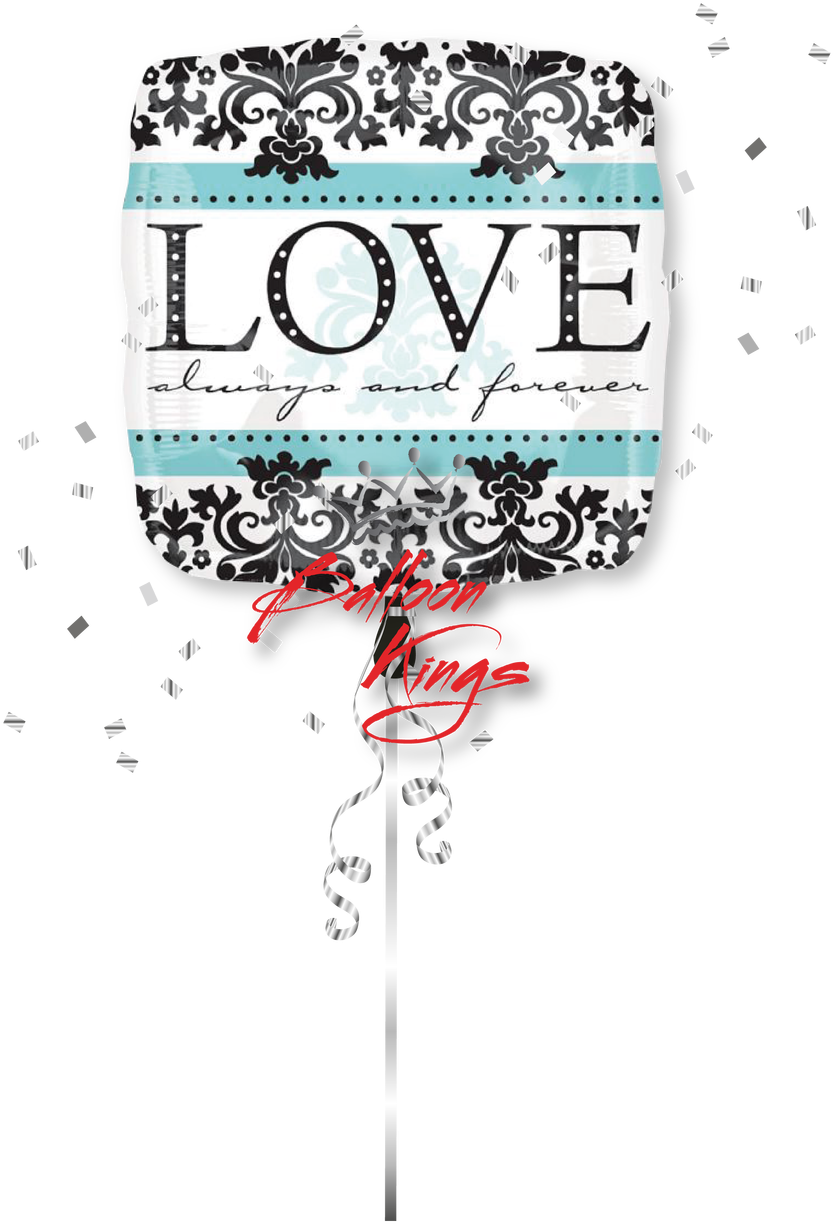 Love Always And Forever Square - 18 Inch Always & Forever Anagram Balloons (1068x1280), Png Download