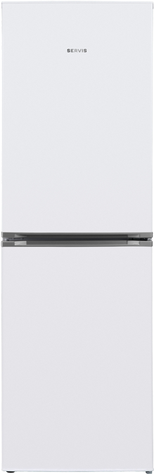 Cf55170w - Fridge Freezer - Refrigerator (369x684), Png Download