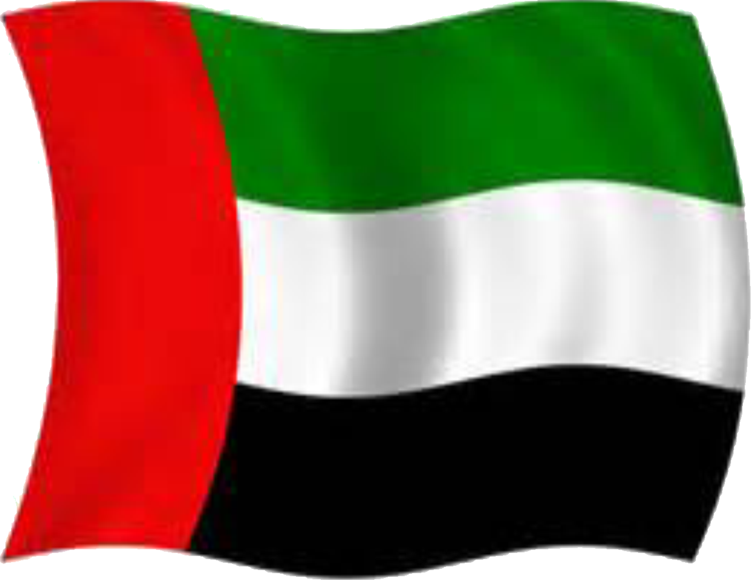 Dubai And Abu Dhabi 9th To 28th March - Uae Flag (2420x1870), Png Download