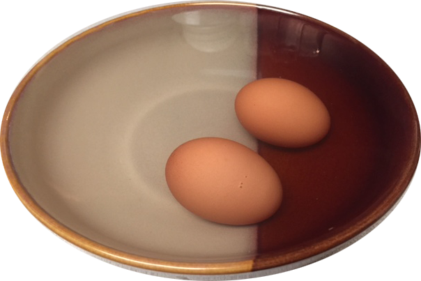 If They Sink To The Bottom And Lay Flat On Their Sides, - Soy Egg (604x403), Png Download