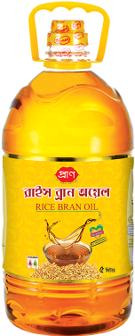Pran Rice Bran Oil - Pran Soybean Oil (375x375), Png Download