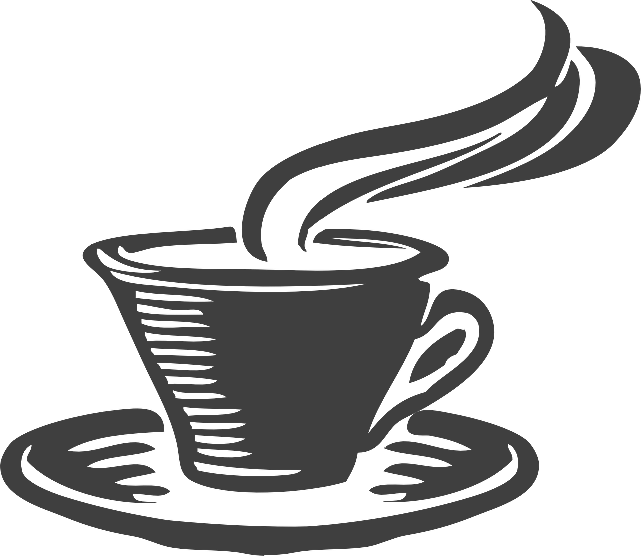 Star Coffee Clip Art At Clker Com - Coffee Mug - Tote Bags (600x522), Png Download