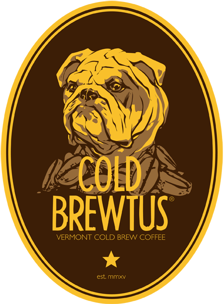 Cold Brewtus, South Burlington, Vermont - Vermont (445x604), Png Download