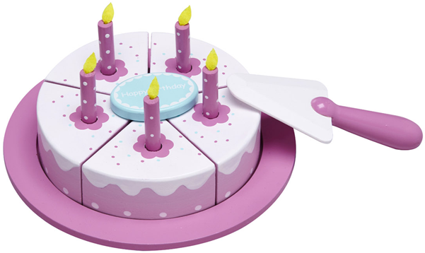 Kids Concept Tort Urodzinowy Ró?owy (412256) (800x800), Png Download