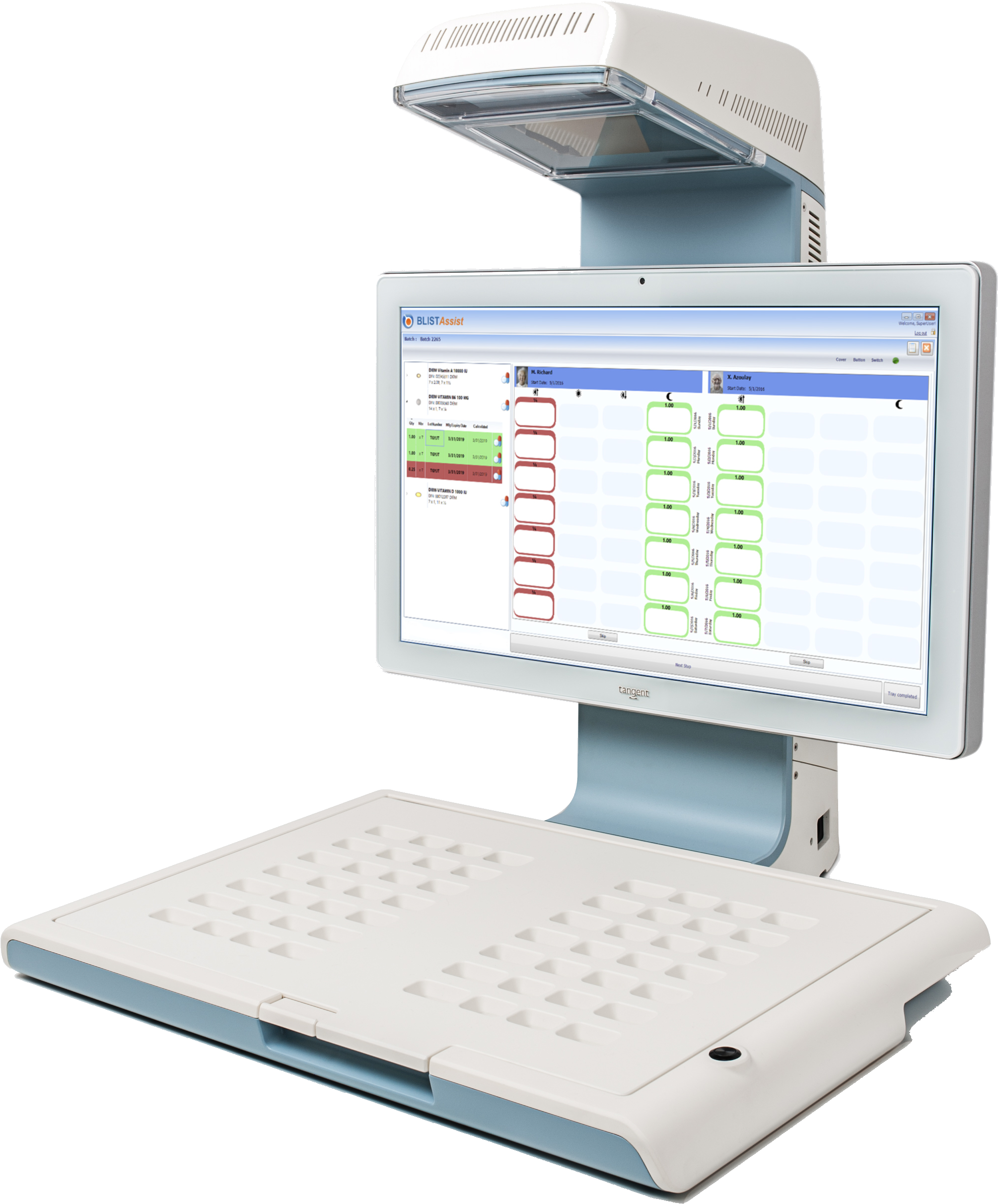 Dri Enabled & Thermal Printing For Strip Packaging - Personal Computer (2665x2830), Png Download
