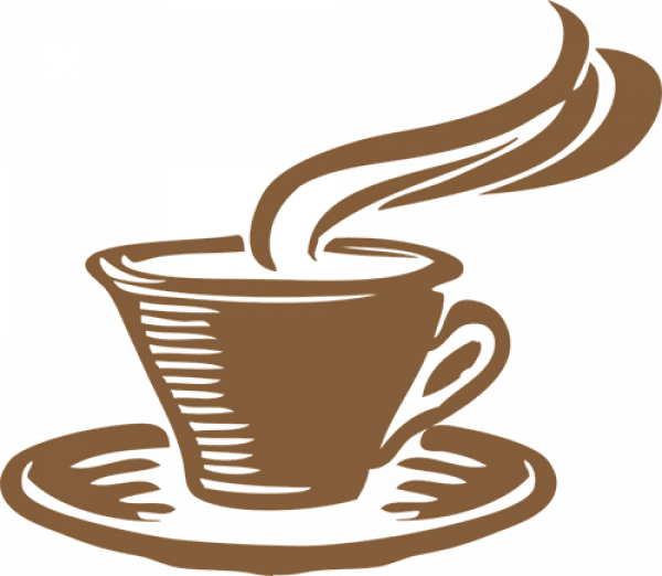 Communitea Dec 15, Tuesday, 11am-1pm, Circulation Desk - Coffee Logo Vector Png (600x522), Png Download
