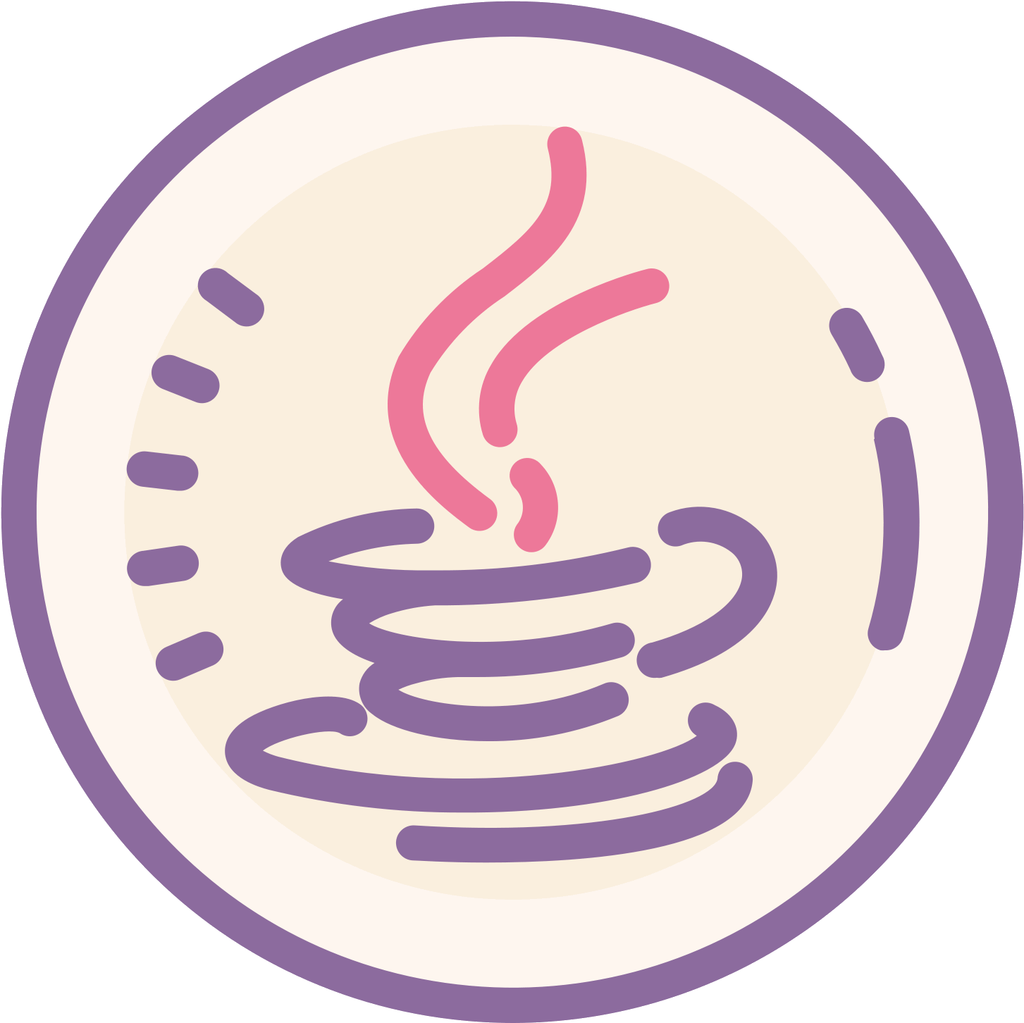 This Particular Icon Features Black Lines That Seem - Circle (1600x1600), Png Download