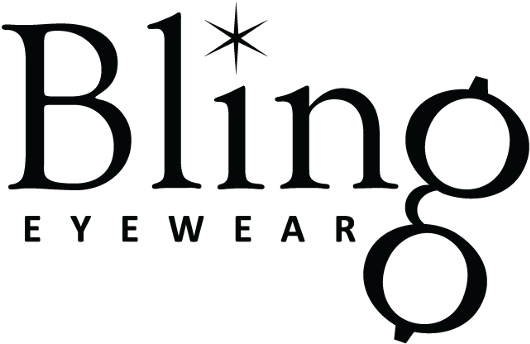 Bling Eyewear - Eyeglasses With Bling (579x381), Png Download