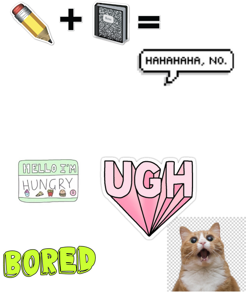 Tumblr School Supplies, Diy School Supplies, Back To - Shocked Cat Vest , Various Sizes, Funny Nerd (864x1056), Png Download