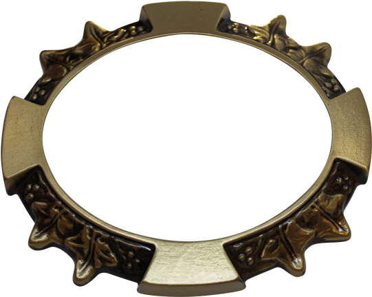 Australian Memorial Supplies Bronze Oval Ivy Leaf Frame - Bronze (540x540), Png Download