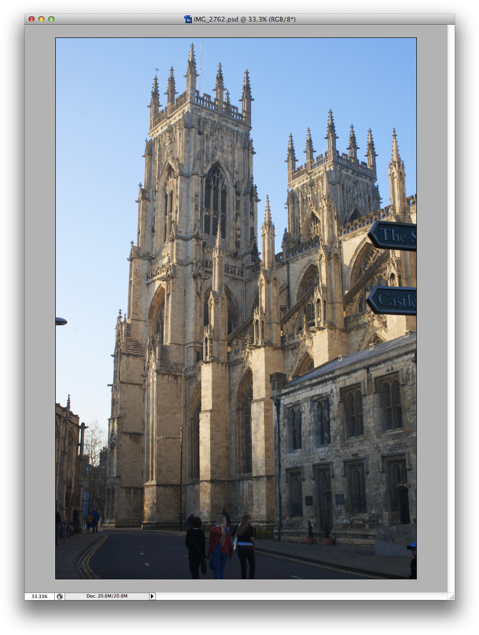 Edit The Image In Photoshop - York Minster (986x1304), Png Download