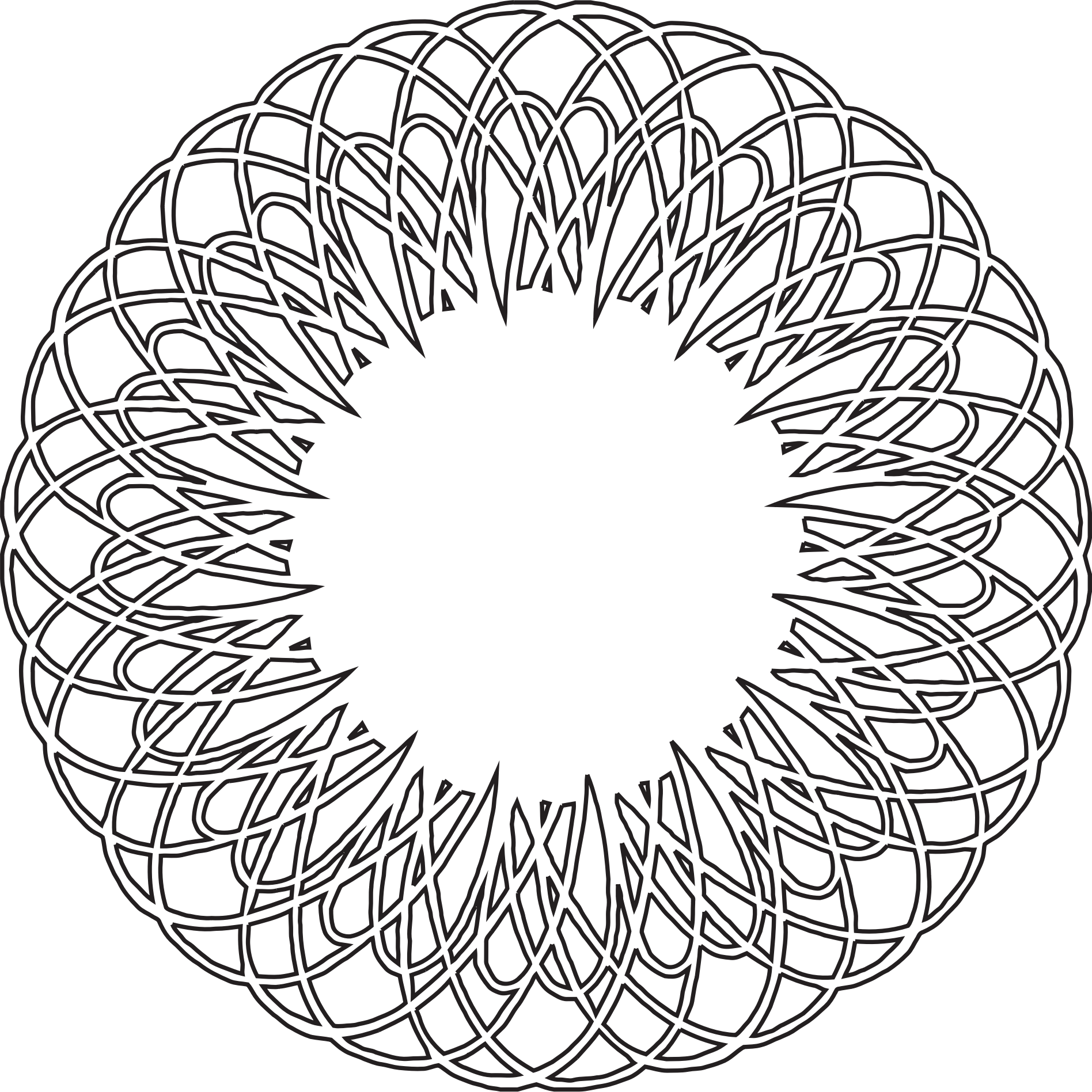 Tikigiki Abstract Element 019 - Basil Bush Smoke In Peace (1896x1897), Png Download