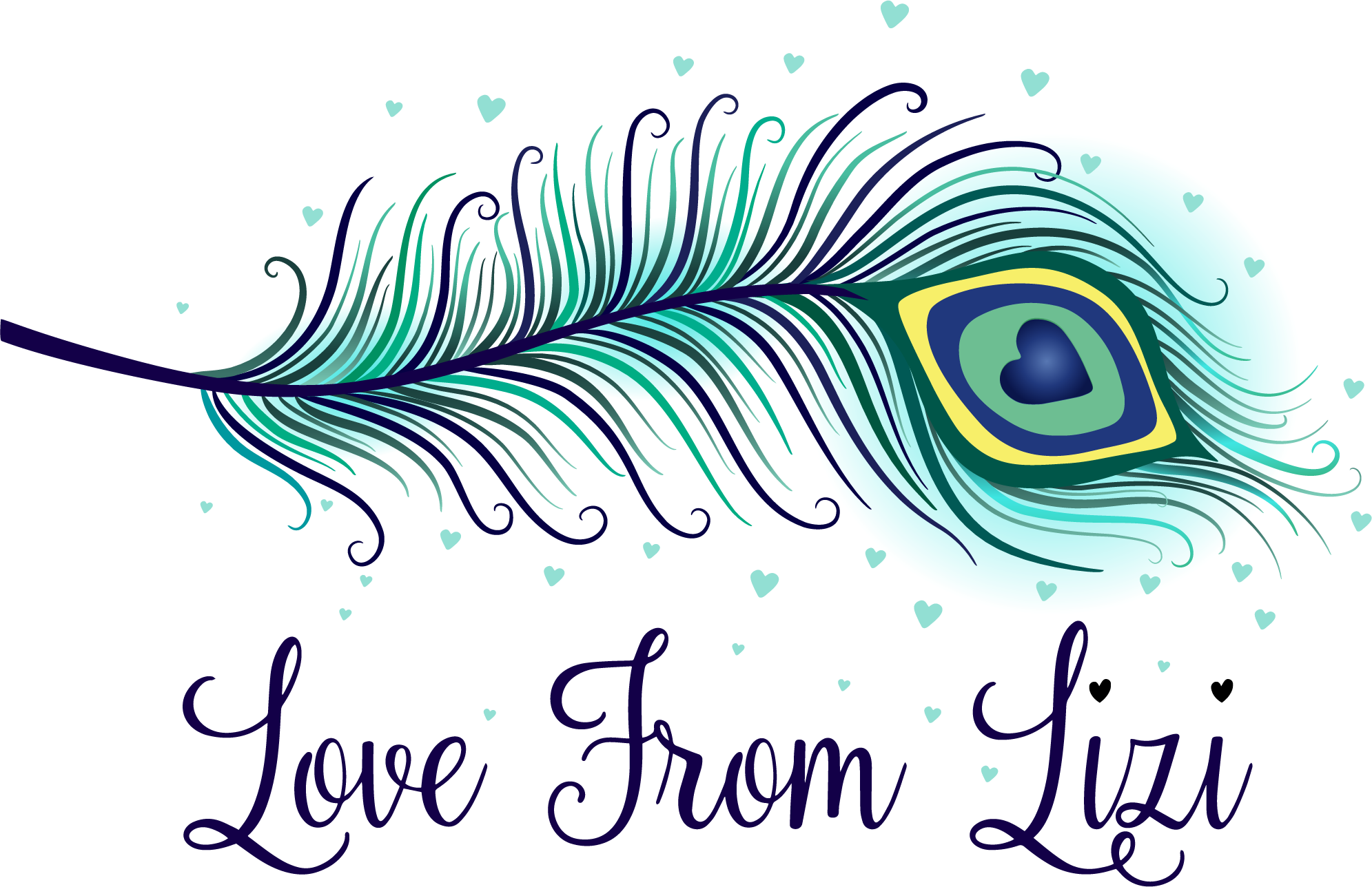 Happy 1st Birthday Love From Lizi - Dovecraft Clear A7 Stamp - With Love (1991x1288), Png Download