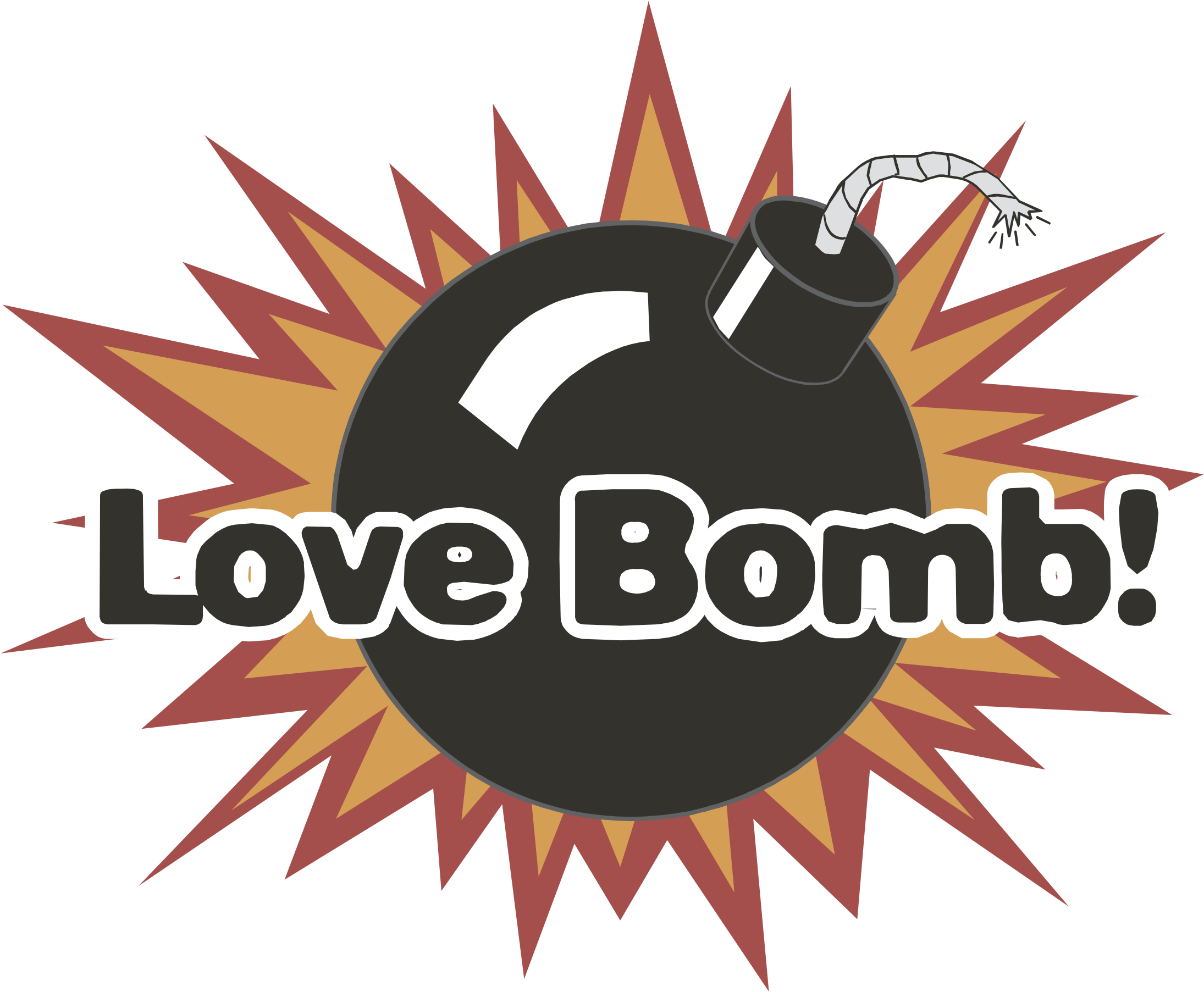 Love Bomb Logo Png Transparent - Love Bomb Png (2400x2400), Png Download