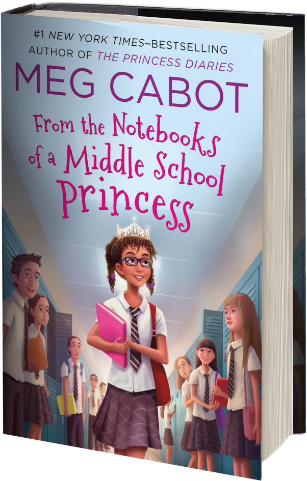 From The Notebooks Of A Middle School Princess - Notebooks Of A Middle School Princess (635x979), Png Download