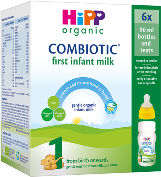 Infant Milk Starter Pack - Hipp Organic First Milk (700x700), Png Download