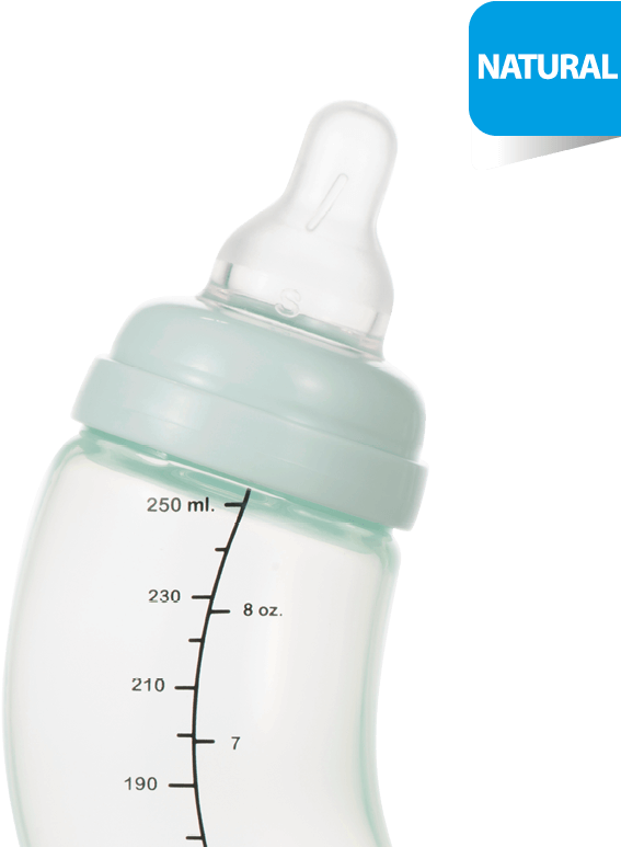 Natural Baby Bottle - Baby Bottle (660x772), Png Download