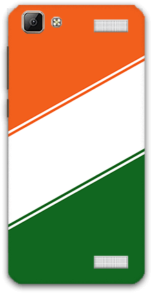Indian Flag Color Vivo V1 Max Mobile Case - Mobile Phone (600x600), Png Download