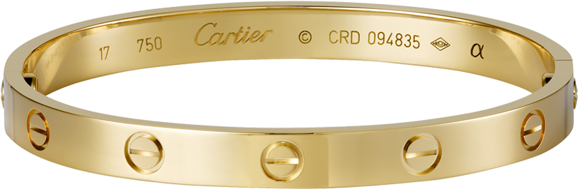 Cartier Love Bracelet (960x623), Png Download
