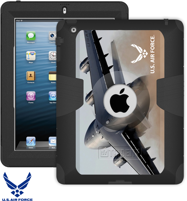 Kraken A - M - S - Series - Cases For Iphones, Droid, - Trident Kraken A.m.s. Series Padded Case For Ipad 3/4 (900x900), Png Download