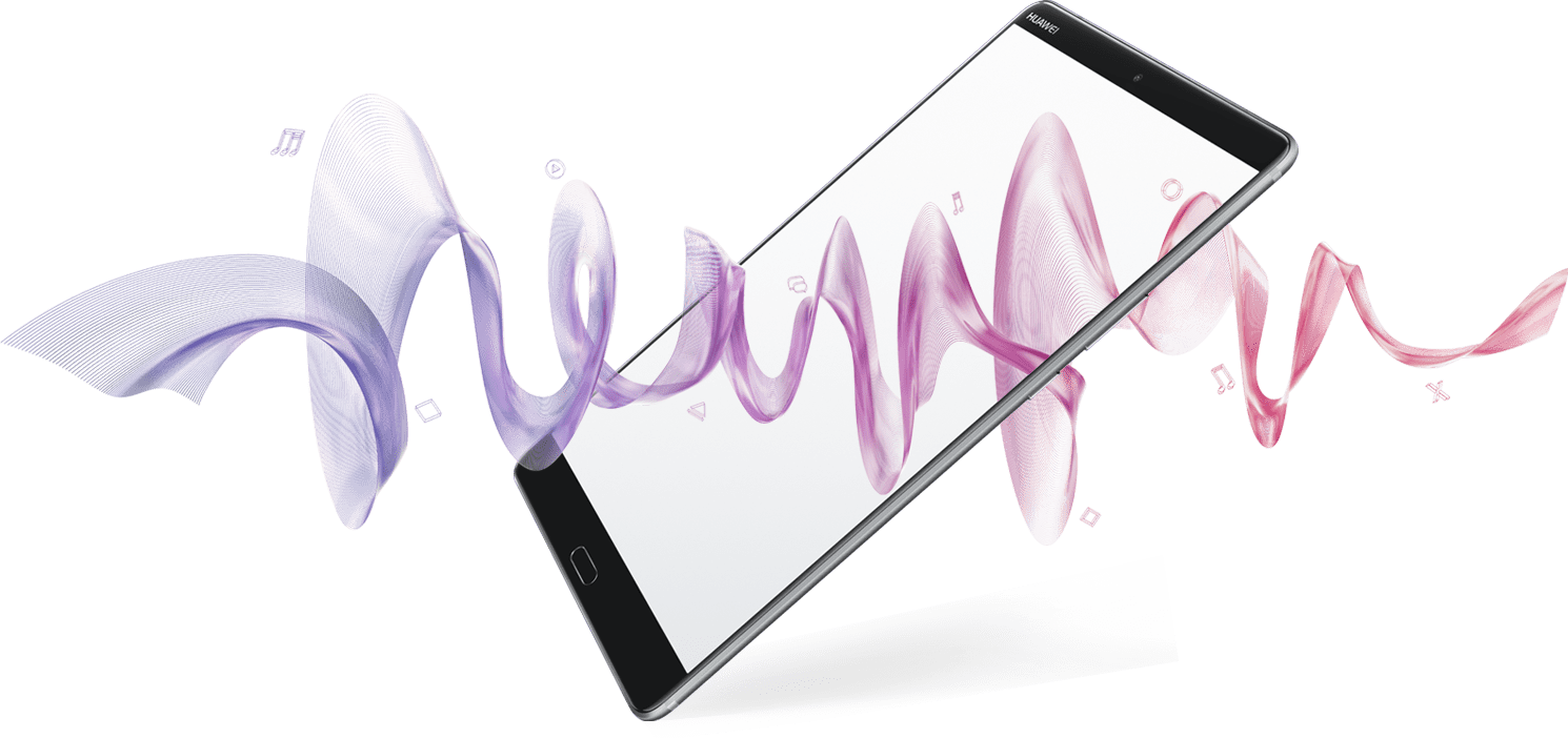 In 2010, Apple Revolutionized The Tablet Game With - Huawei Mediapad M5 Logo (1490x702), Png Download