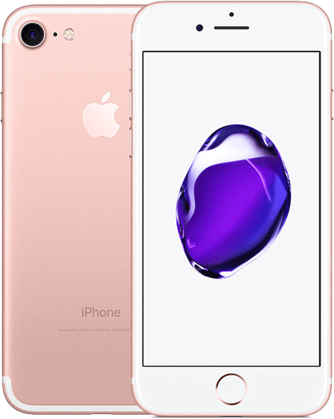 Apple Iphone 7 Rose Gold Samsung Galaxy Tab E - Apple Iphone 7 128gb Gsm Smartphone Unlocked (rose (800x600), Png Download