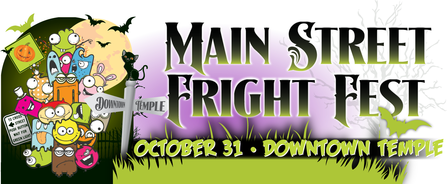 Fright Fest Logo Clear Background - Halloween (1626x774), Png Download
