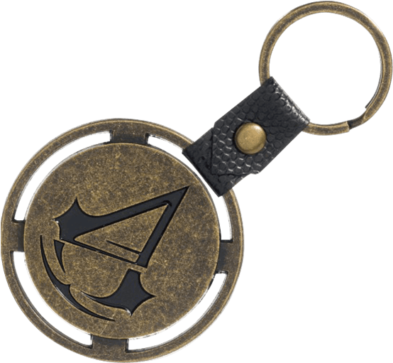 Assassins Creed Unity Logo Keychain (555x555), Png Download