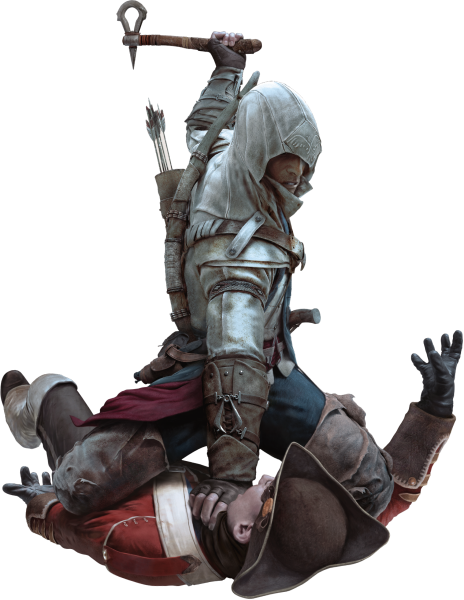 Assassins Creed Unity Logo Png Download - Assassin Creed 3 Png (464x600), Png Download