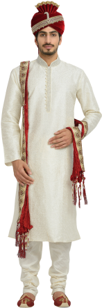 Off White Hand Embroidery - Classic-off White (300x450), Png Download