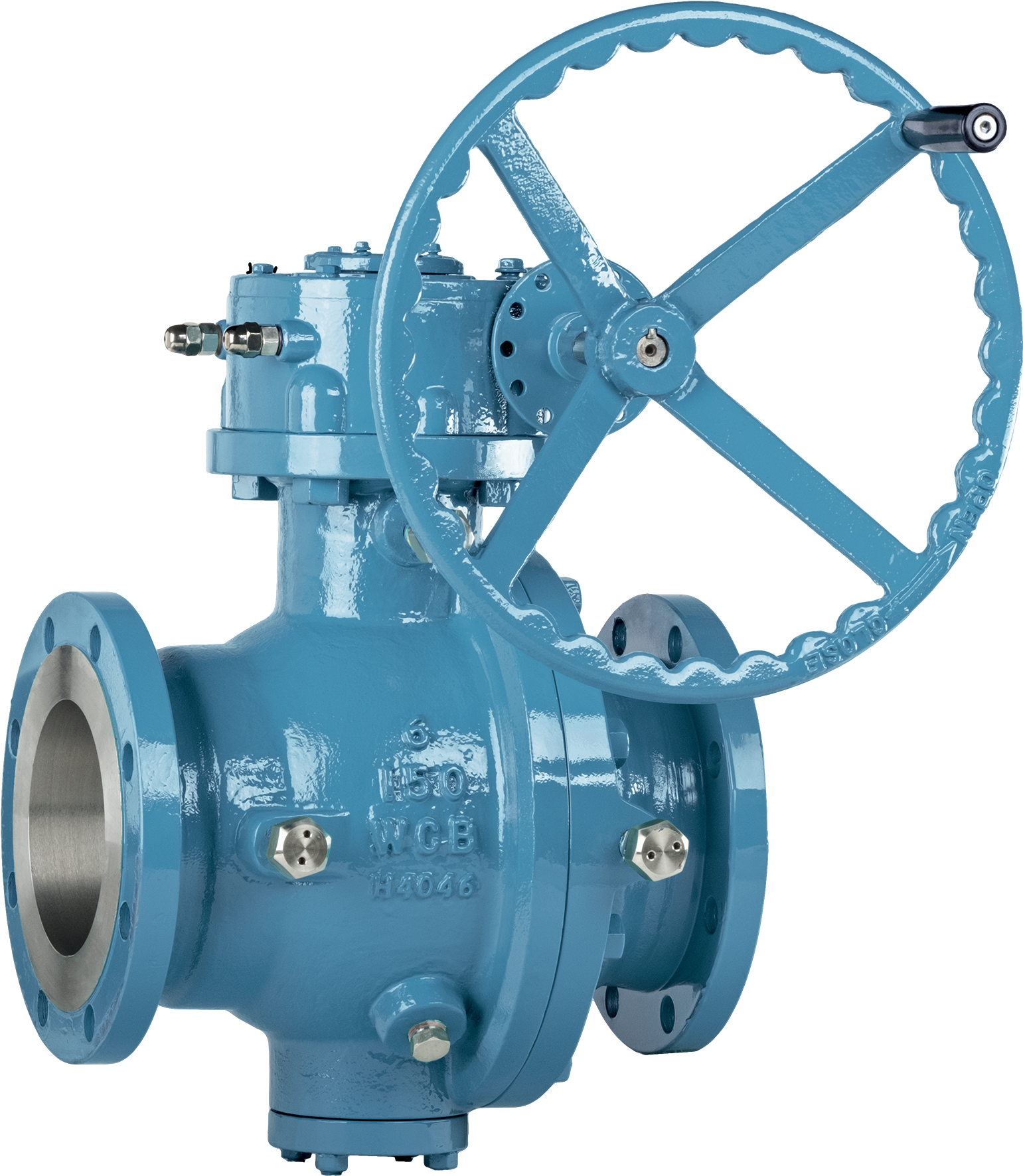 Api 6d 2 Piece Cast Trunnion Ball Valve Atlas Series - Quantum Supply Limited (2000x2000), Png Download