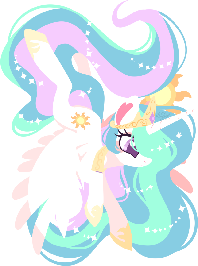 Snow Angel, Crown, Cutie Mark, Female, Horseshoes, - Angel Cutie Mark (900x1277), Png Download