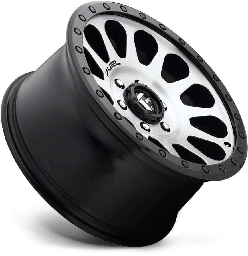 Vector Brushed Clr Blk Ring A2 - Fuel D601 Vector (1000x1000), Png Download