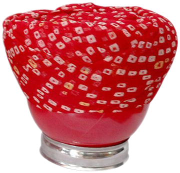 Chundari Gol Safa - Rajasthani Safa (428x415), Png Download